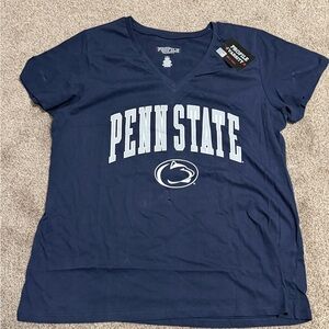 Penn State Navy Blue V-Neck T-Shirt - Women’s 1X